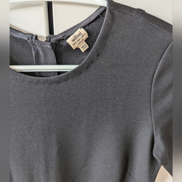 Aritizia Wilfred Mignonne Dress in Black Size XS - Picture 2 of 7